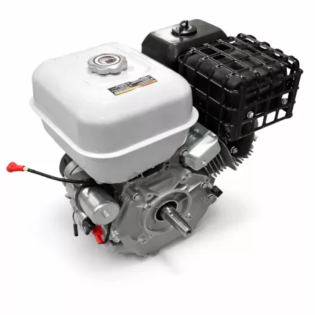 Motor vízszintes tengelyű Zongshen GB420E 420 cm3, 9 kw, benzines, 25x63mm, önindítós
