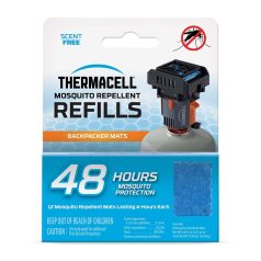   Thermacell M-48 Backpacker 48 órás utántöltő lapka készlet (gázpalack nélkül) (M-48)