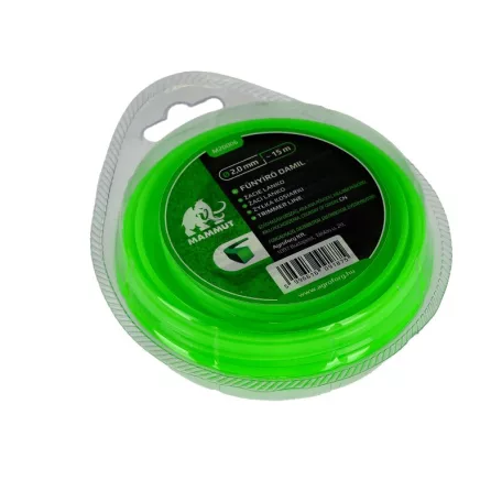 Damil 2.0mm szögletes 15 méter MAMMUT bliszteres