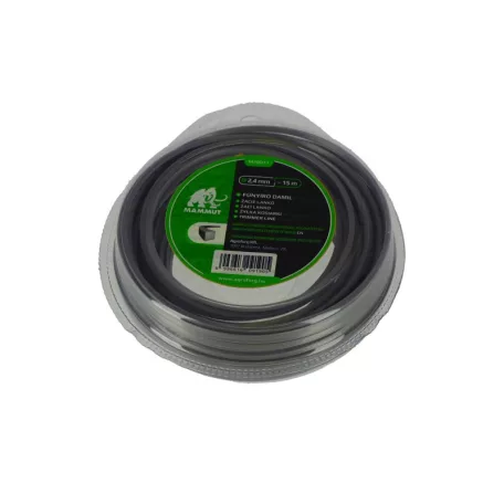 Damil 2.4mm szögletes 15 méter alu MAMMUT bliszteres