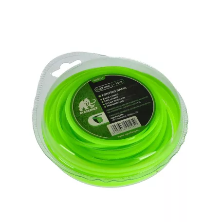 Damil 2.7mm szögletes 15 méter MAMMUT bliszteres