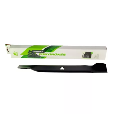 Fűnyíró kés MAMMUT Husqvarna LT100 457mm, 5 ágú csillag, 1 furatos, utángyártott