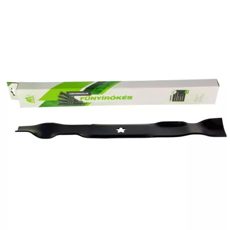 Fűnyíró kés MAMMUT Husqvarna M185-107T 533mm, 5 ágú csillag, 1 furatos utángyártott
