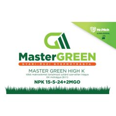   Master Green High K gyeptrágya őszi-nyári (16-5-24+2MgO+TE) 20 kg