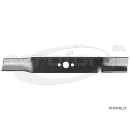 Fűnyíró kés Fleurelle TurboLUXB40 385mm, 20.2mm, 3 furatos utángyártott