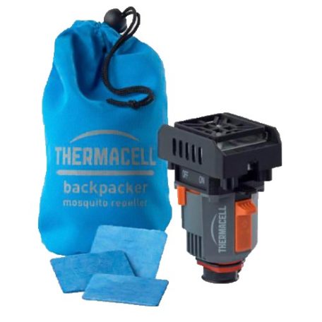 Thermacell "világjáró" készülék - mini kemping gázpalackra szerelhető /gázpalack nélkül/ (MR-BP)