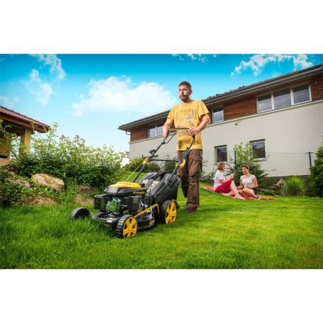 Riwall RPM 4735 önjárós benzinmotoros fűnyíró