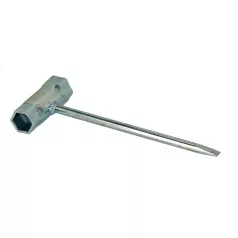 Kombi T-kulcs  17x21mm 180mm hosszú