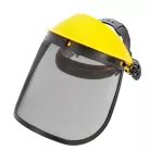 Védőálarc szitaszövésű  állítható sárga