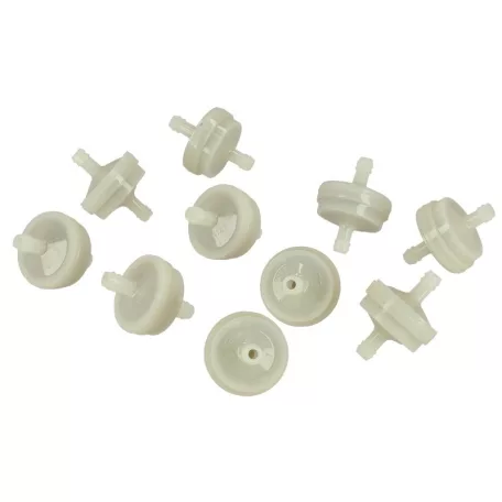 Üzemanyagszűrő Briggs  átfolyós, 1/4" 60 micron, 10db/csomag