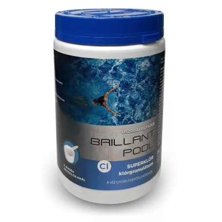 Brillant Pool Klór granulátum 1 kg (UVC-201B) 