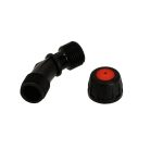 Permetező szórófej Kasei WS-18D kerek típus (piros 0.4)