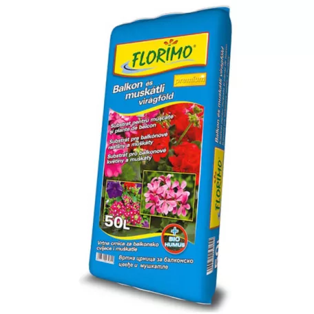 FLORIMO Virágföld Balkon és muskátli 50/1