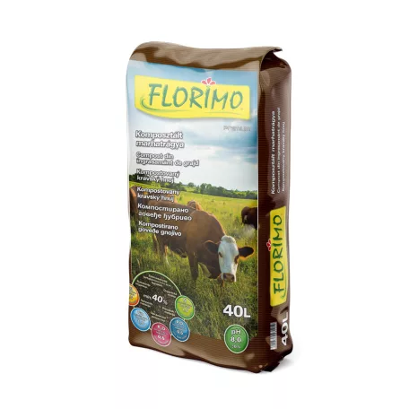 FLORIMO Komposztált marhatrágya 40L