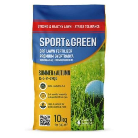 SPORT&GREEN Summer&Autumn 15-5-21+2 MgO 3-4 hó 10 kg