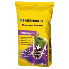   Barenbrug Turfcharge®+ gyeptrágya NPK 12+3+6+65 % szerves anyag 7,5 kg