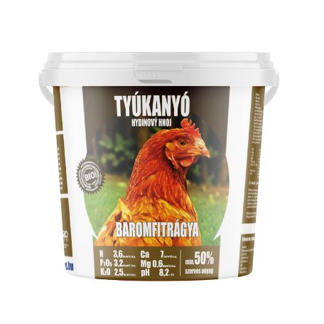 TYÚKANYÓ pelletált baromfitrágya 4KG
